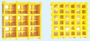 double layer frp grating